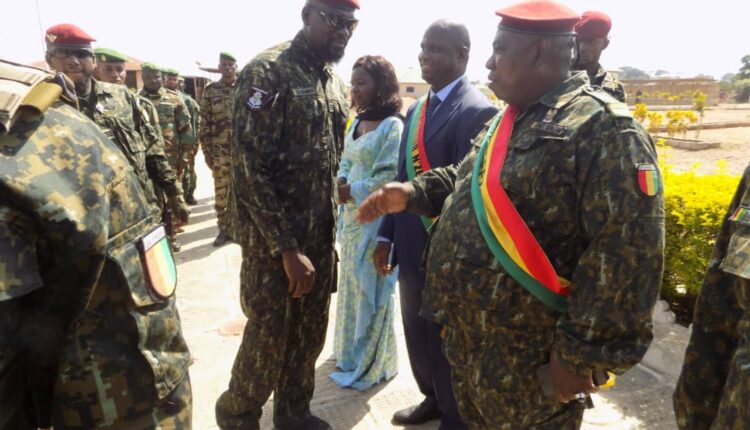 Le colonel Mamady Doumbouya